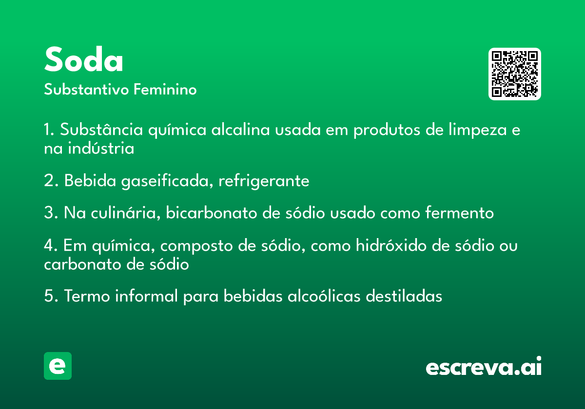 soda