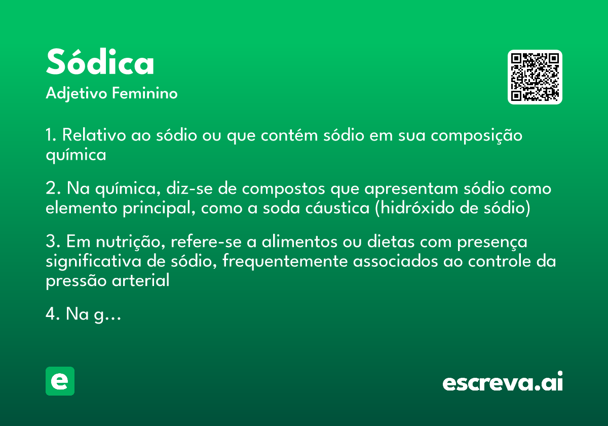 sódica