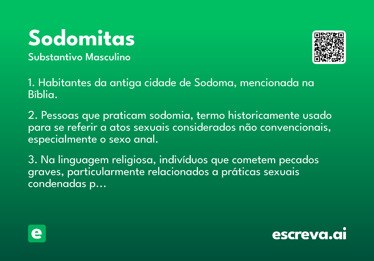 sodomitas