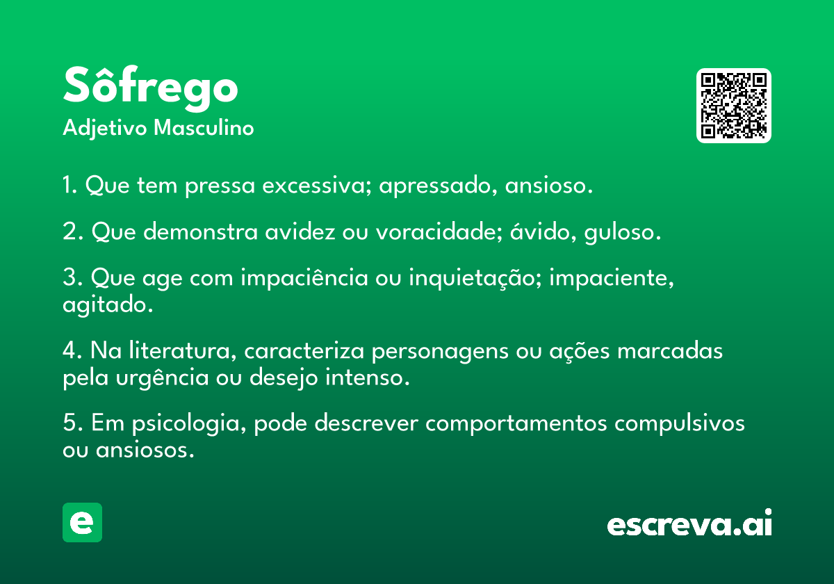 sôfrego
