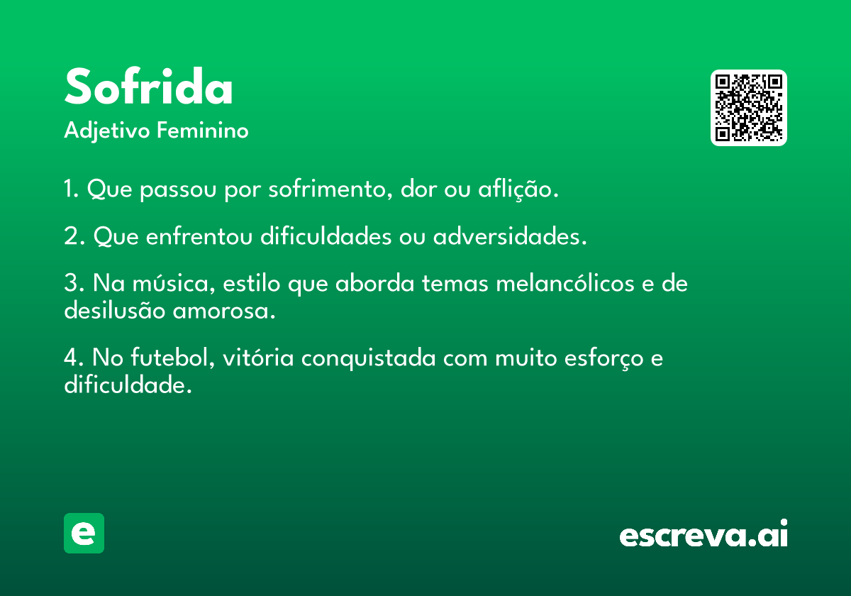 sofrida