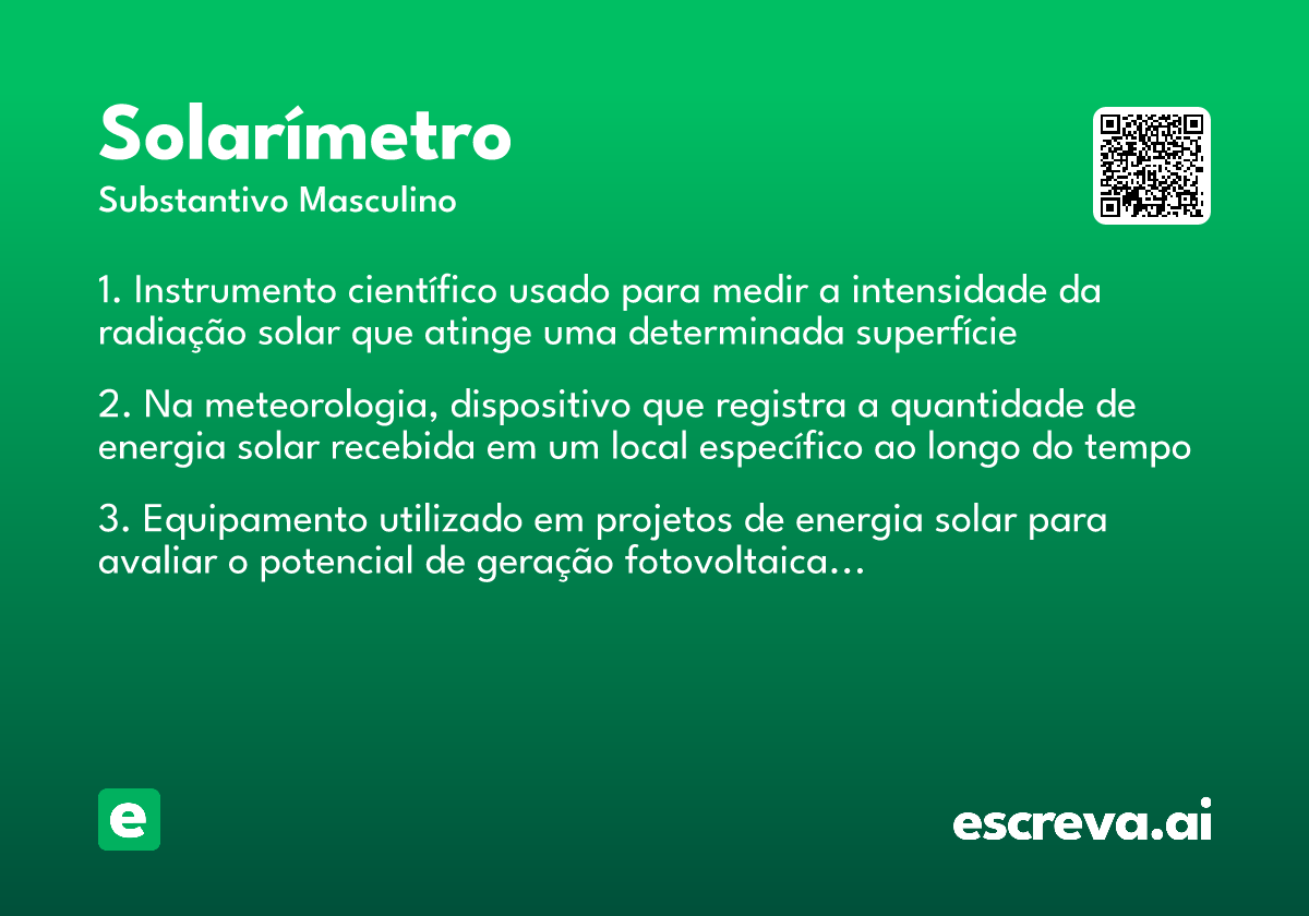 solarímetro