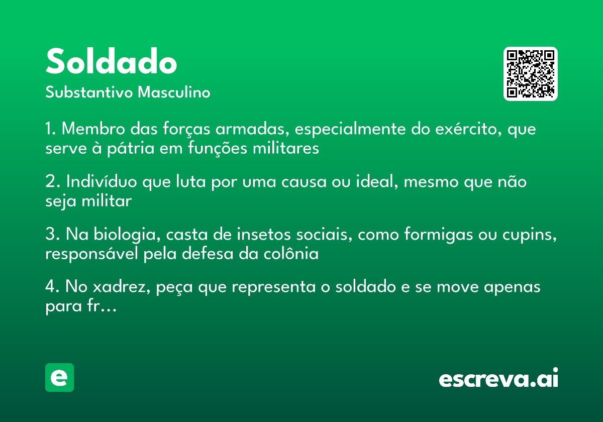 soldado