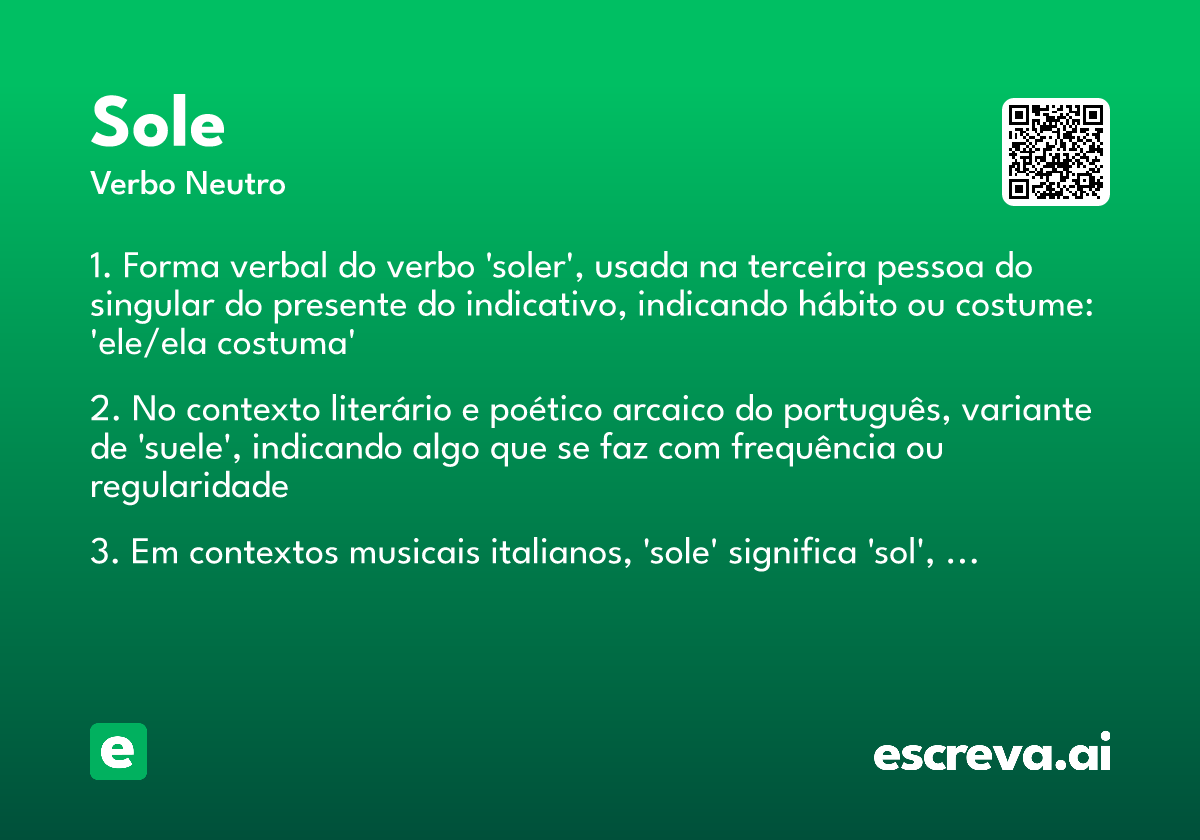 sole