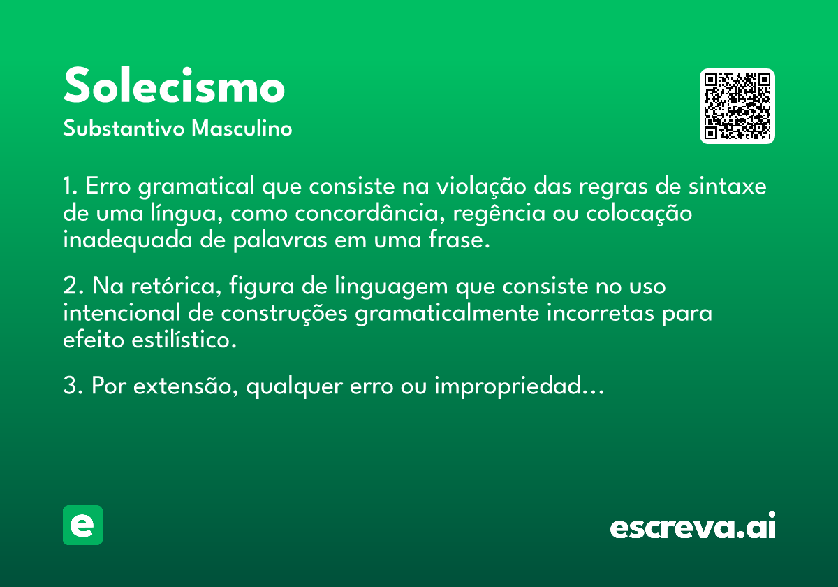 solecismo