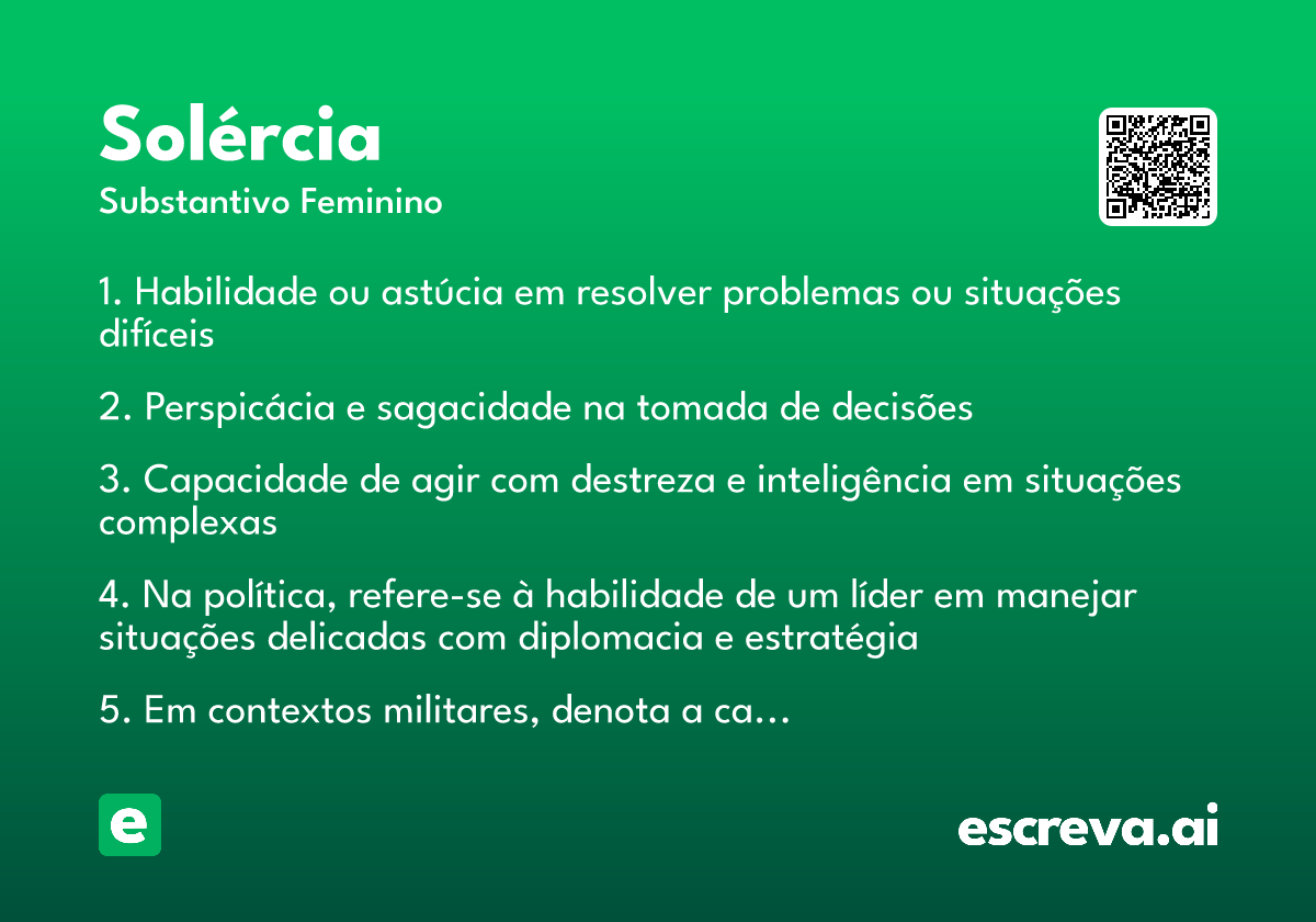 solércia