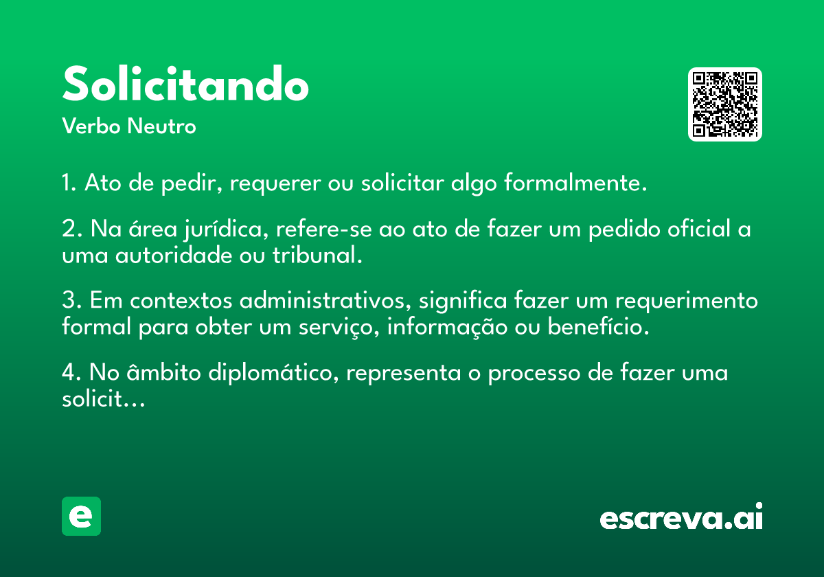 solicitando