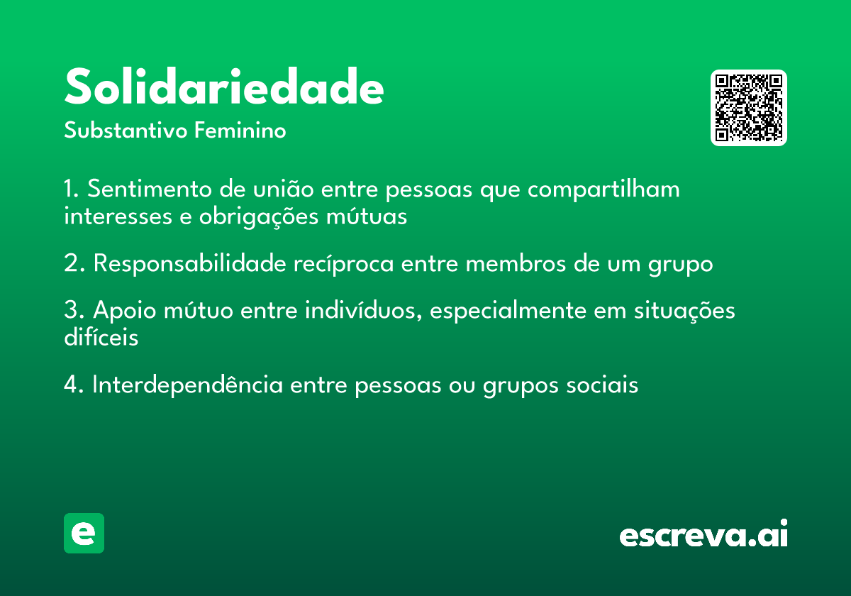 solidariedade