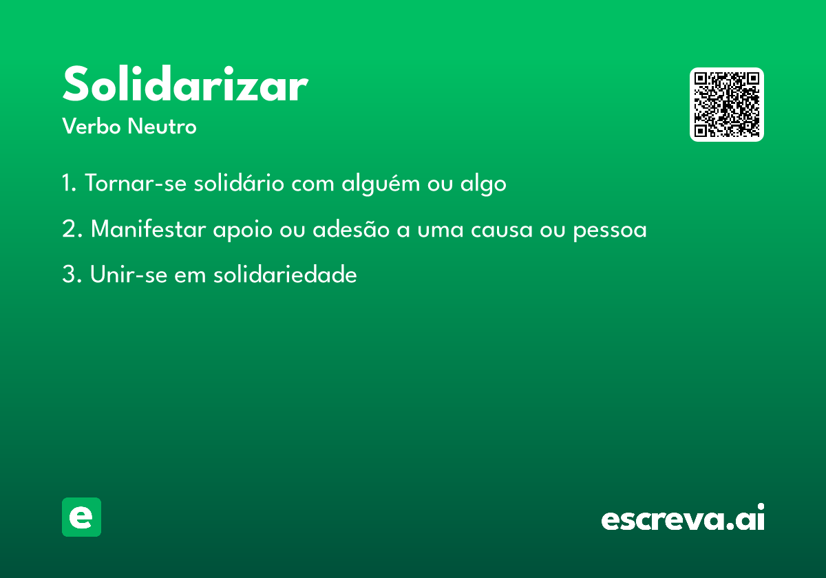 solidarizar