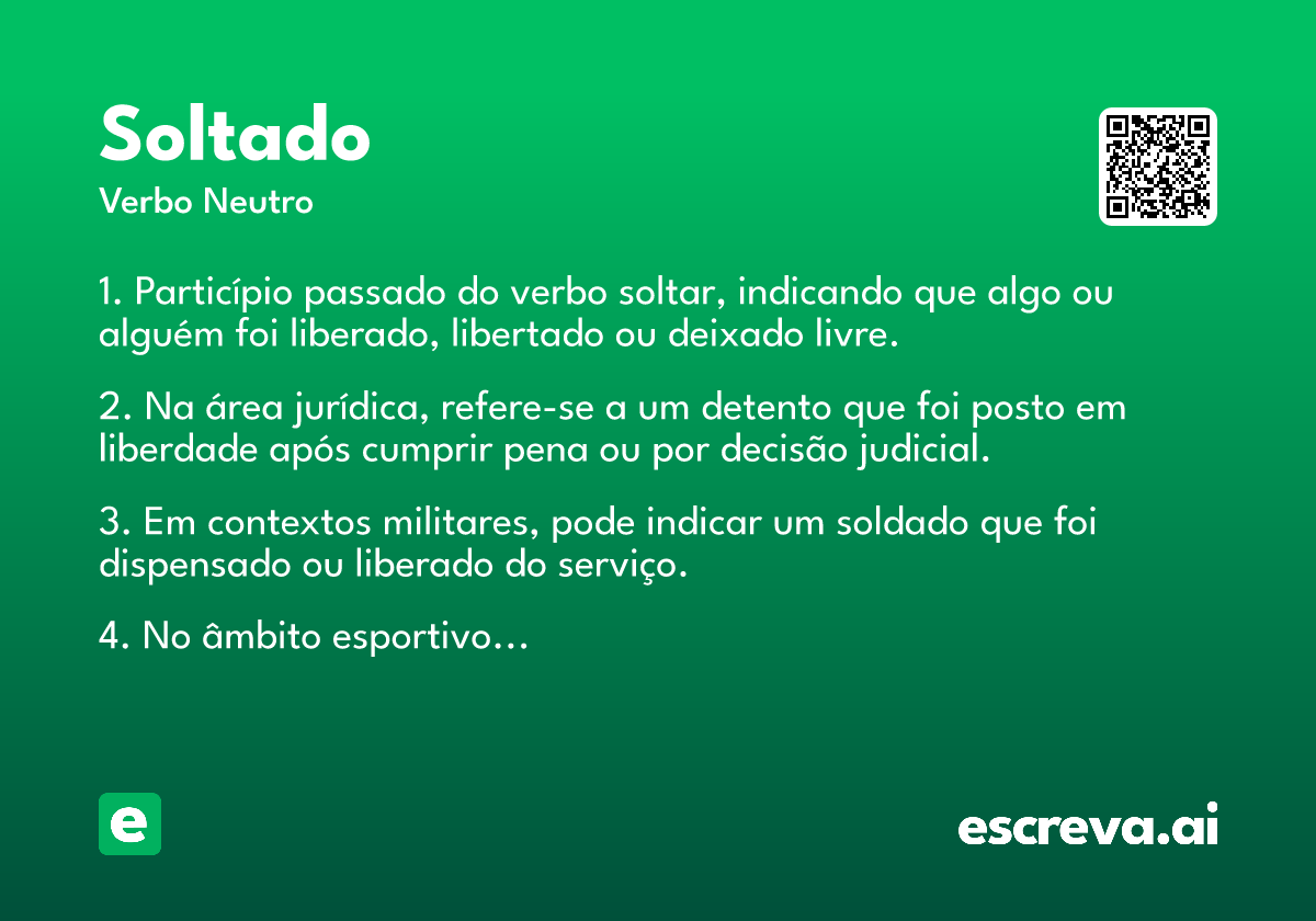 soltado