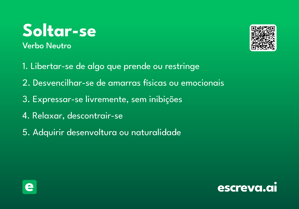 soltar-se