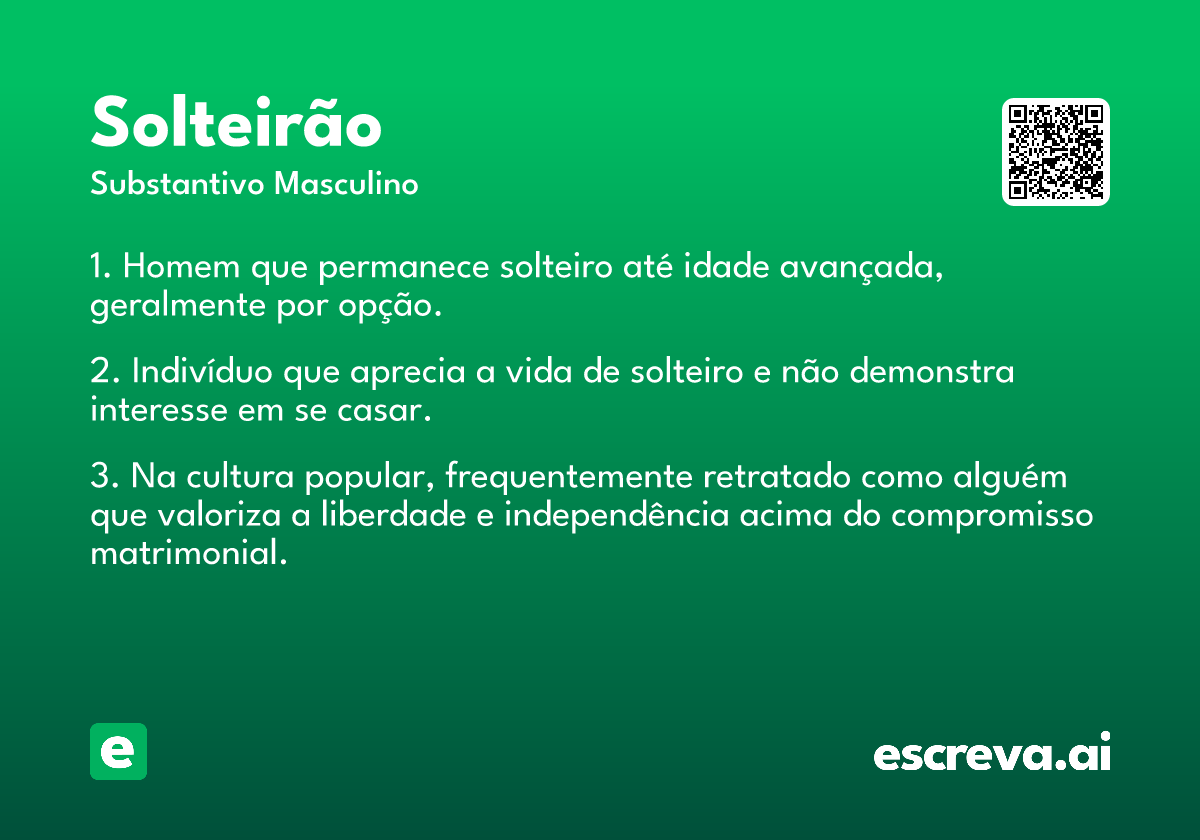 solteirão