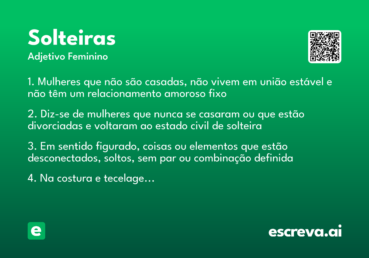 solteiras