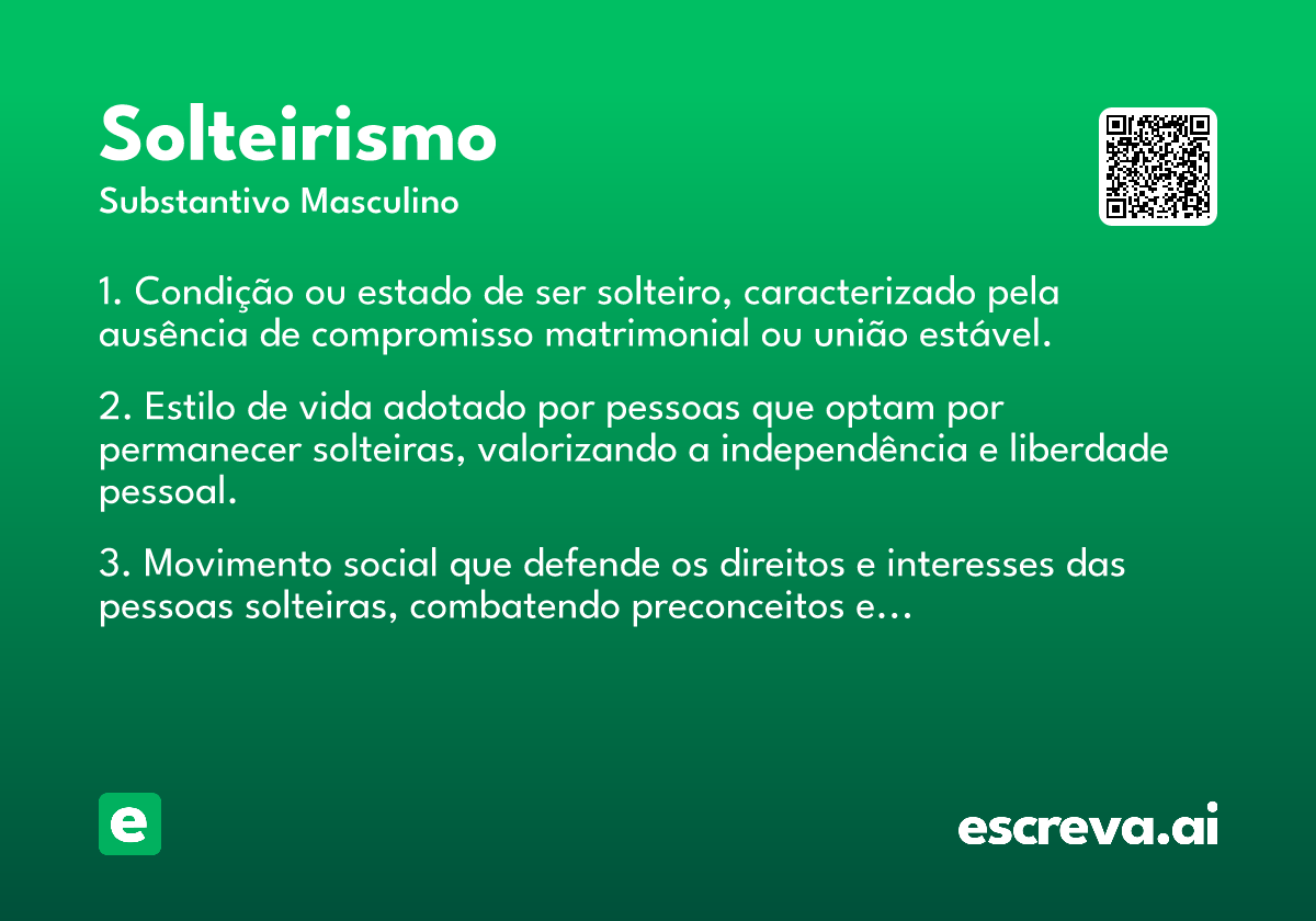 solteirismo