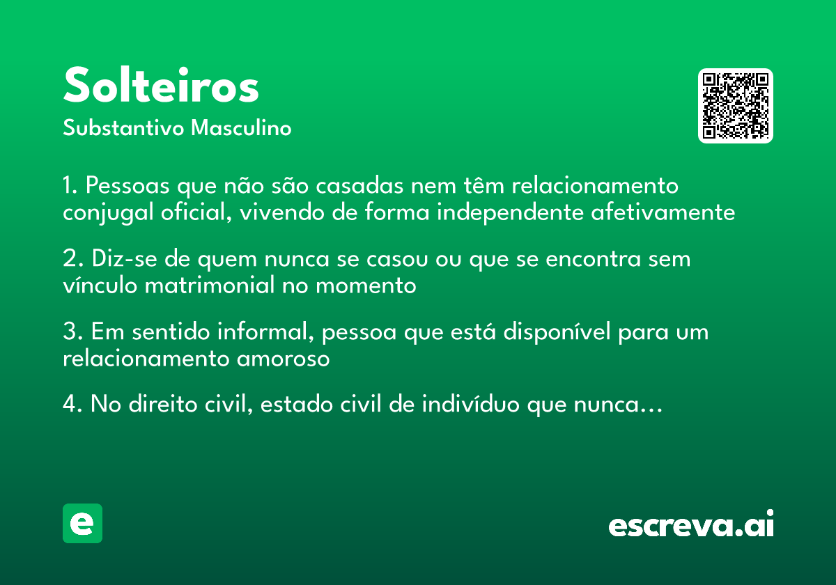 solteiros