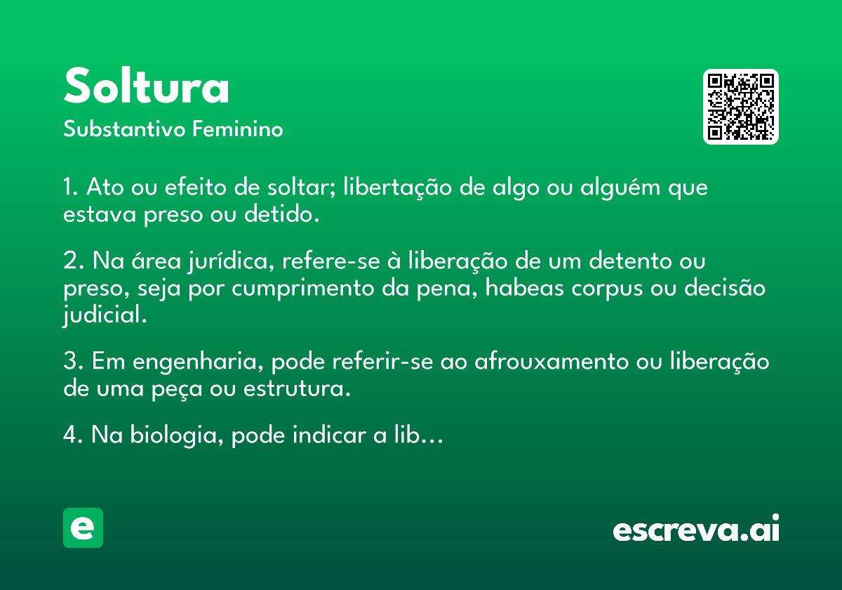 soltura