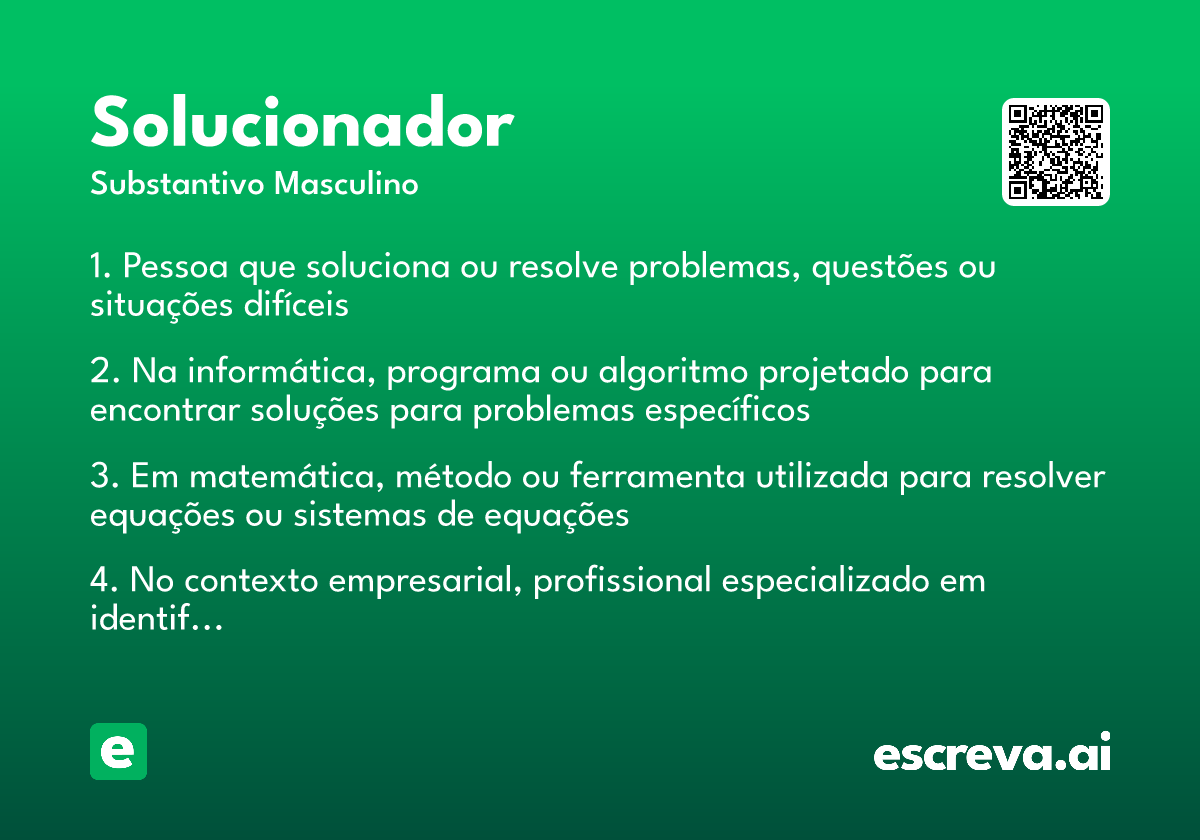 solucionador