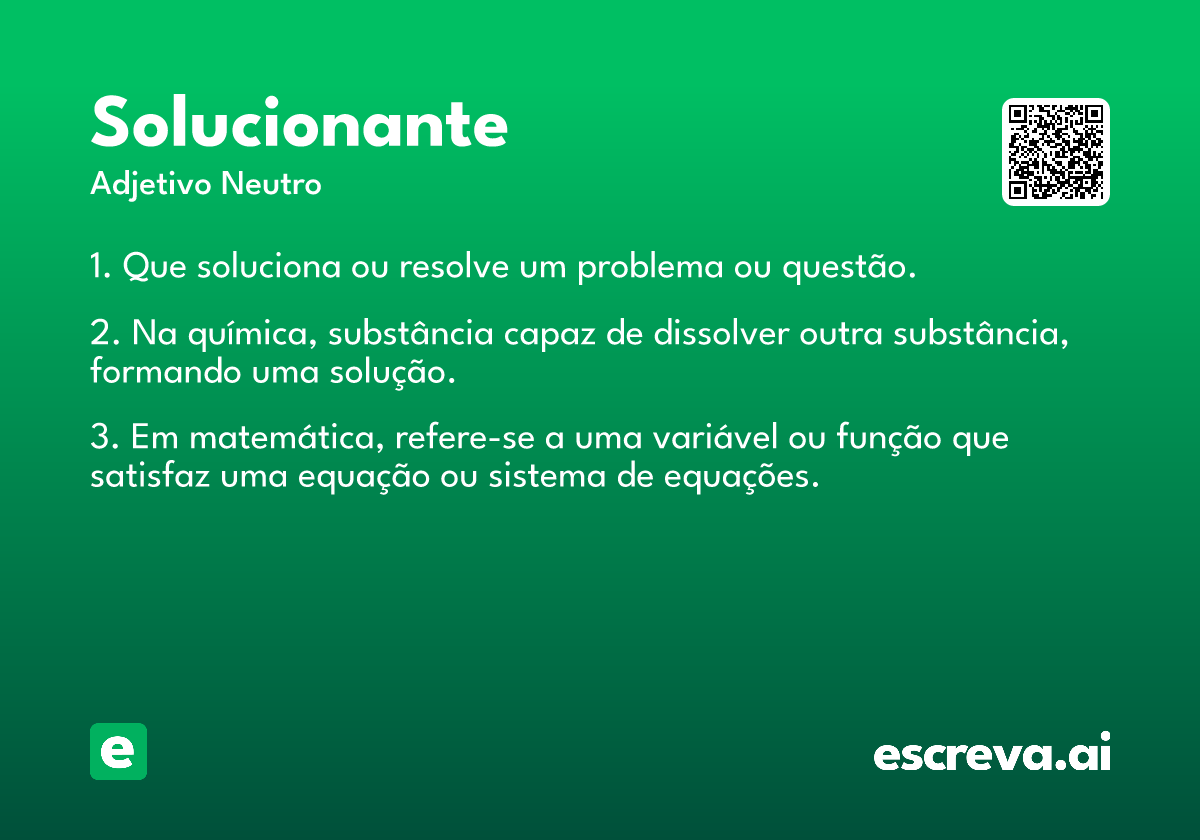 solucionante