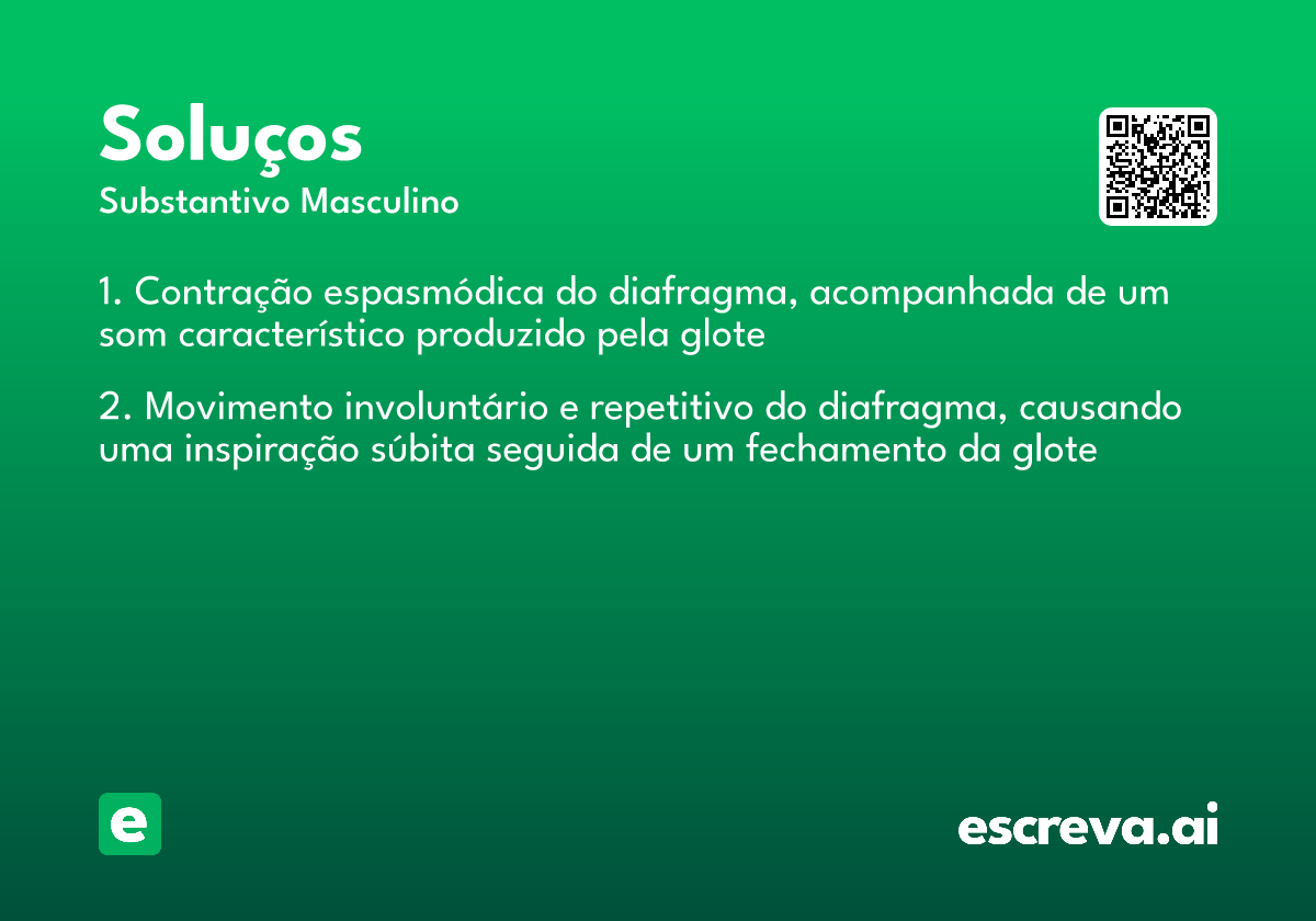 soluços