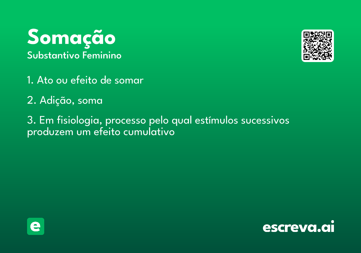 somação