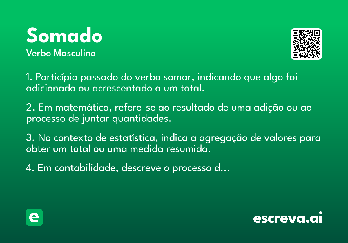 somado