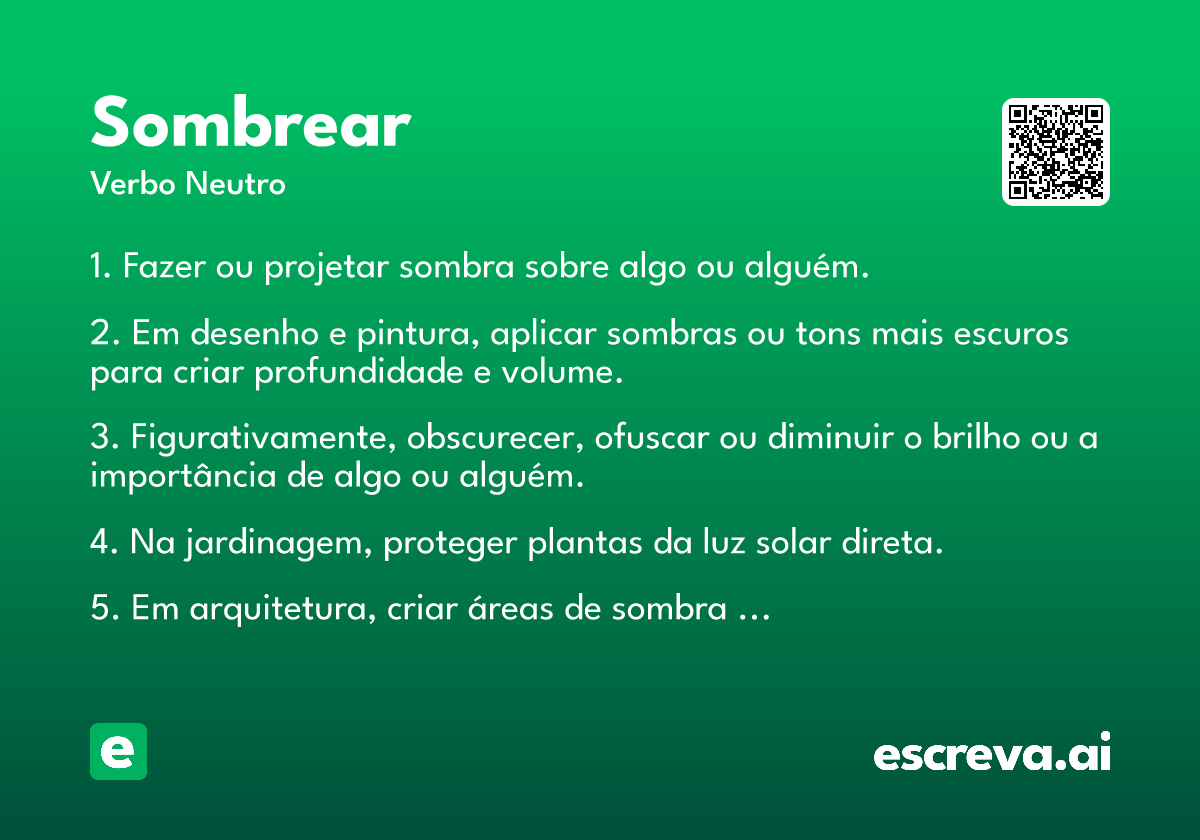 sombrear