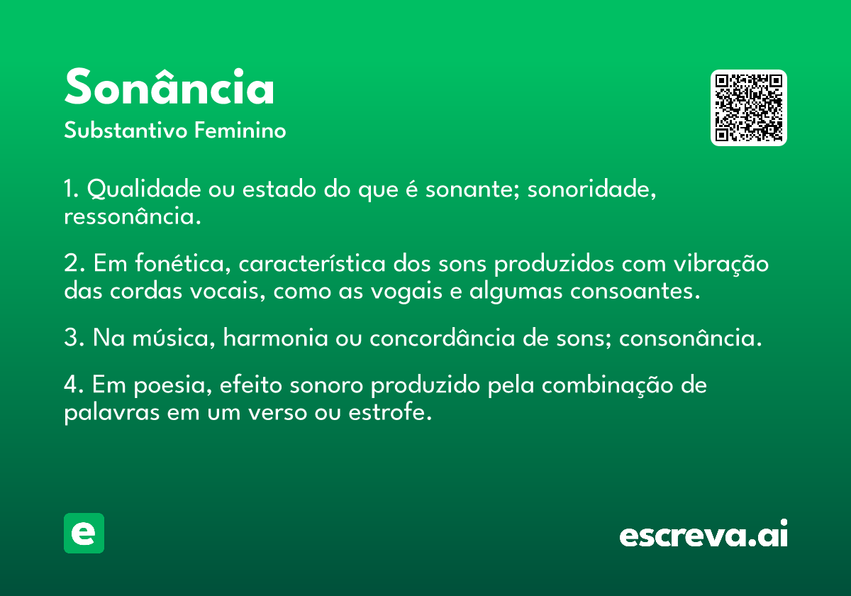sonância