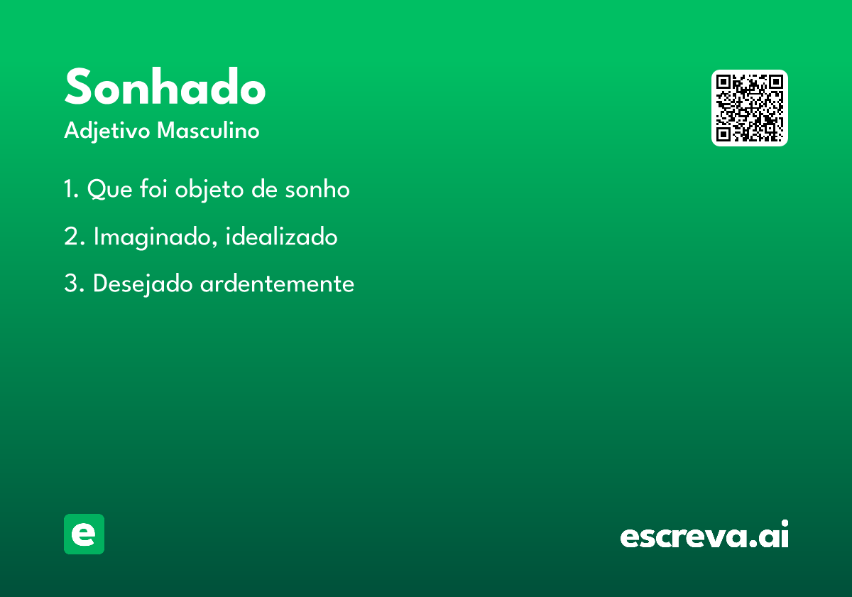 sonhado