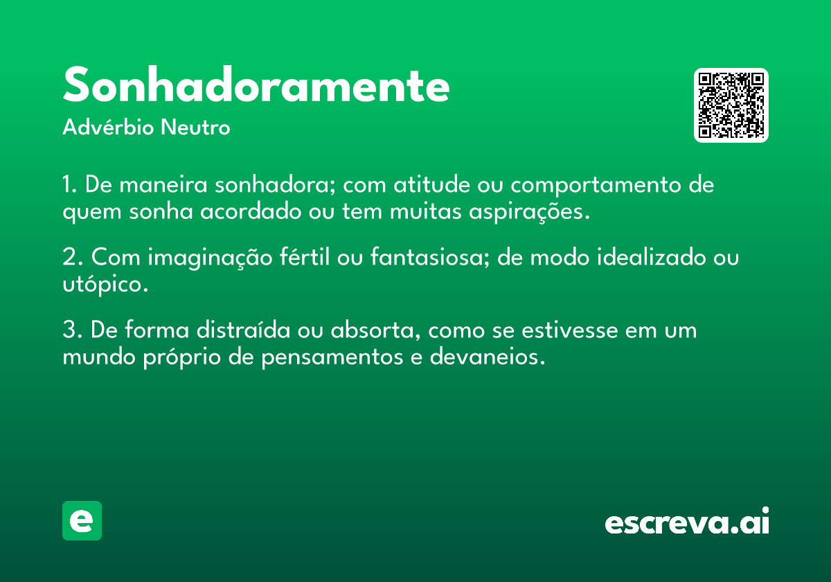 sonhadoramente