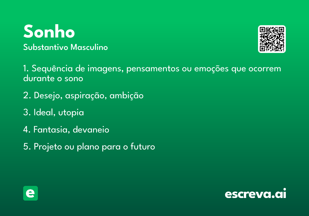 sonho