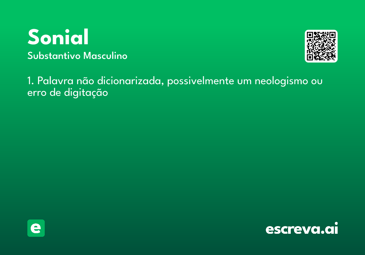 sonial