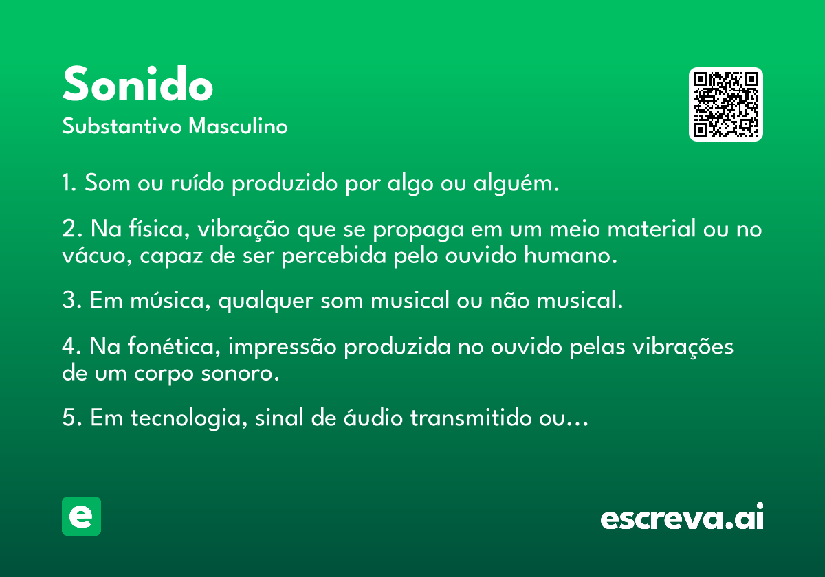 sonido
