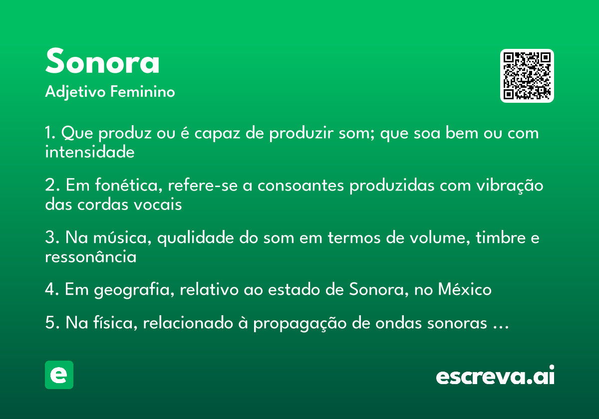 sonora