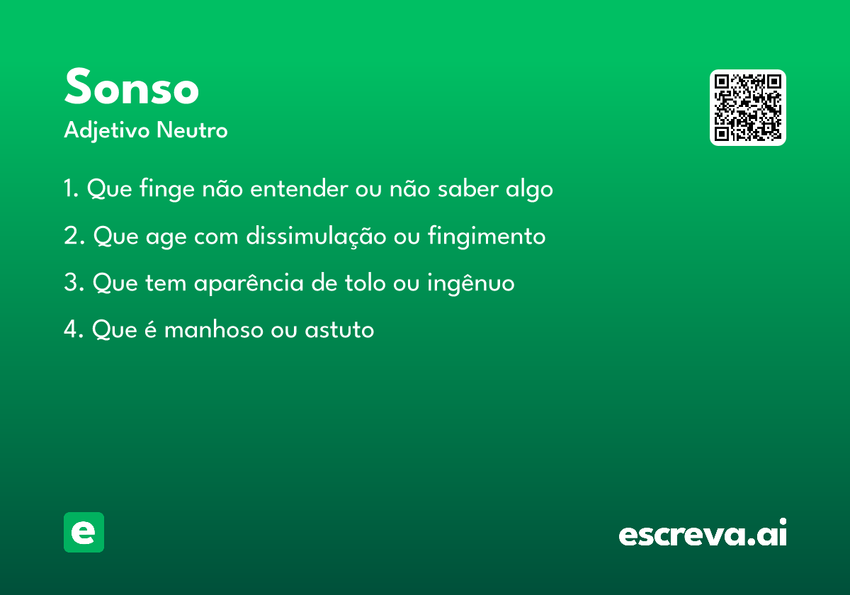 sonso