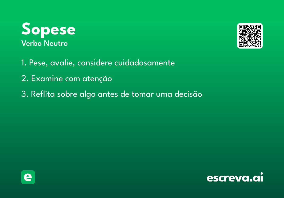 sopese