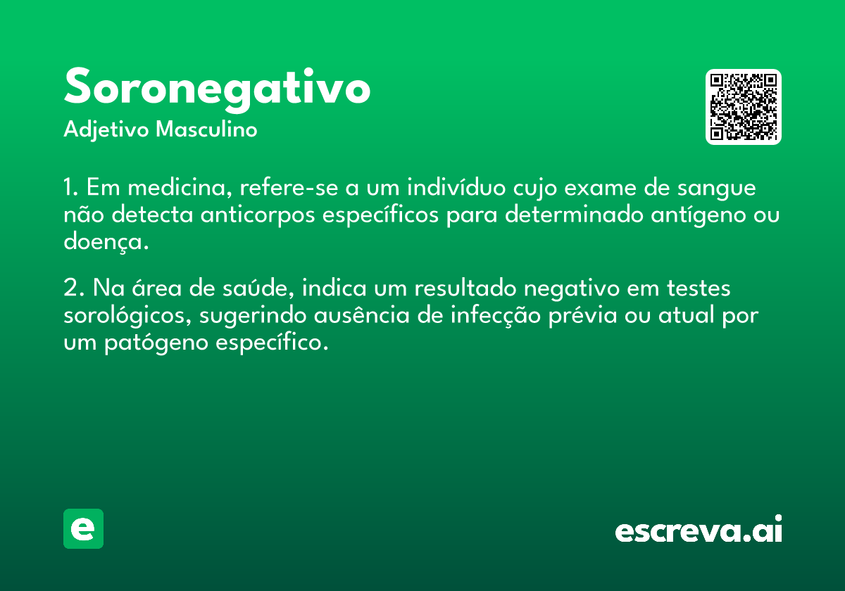 soronegativo
