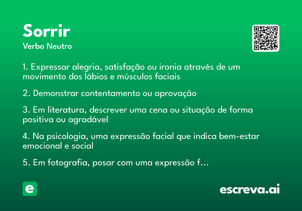 sorrir