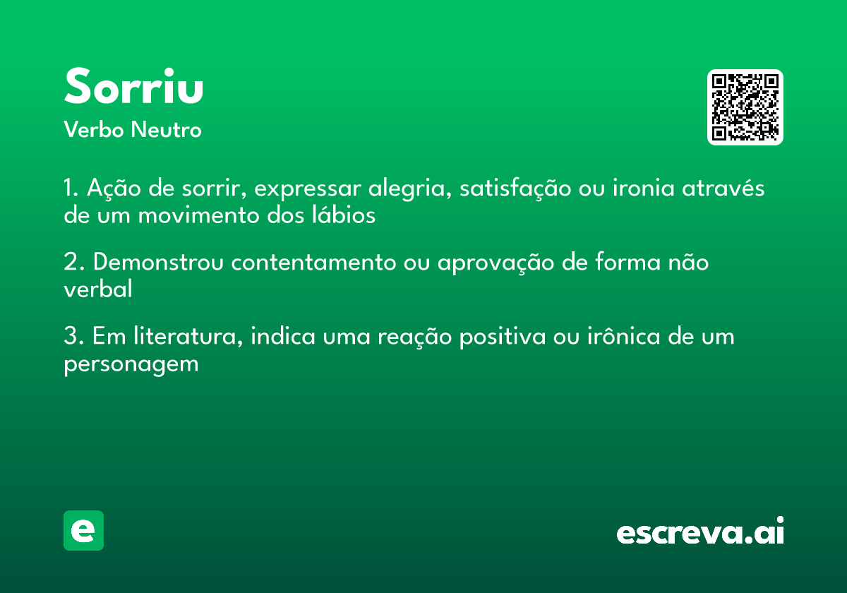 sorriu