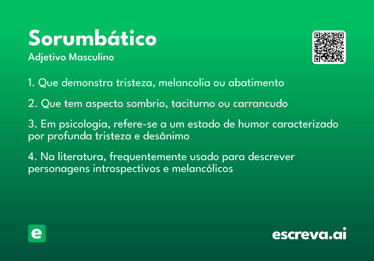 sorumbático