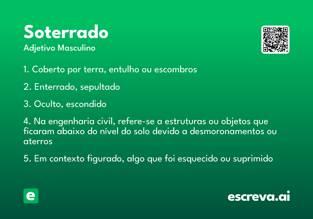 soterrado
