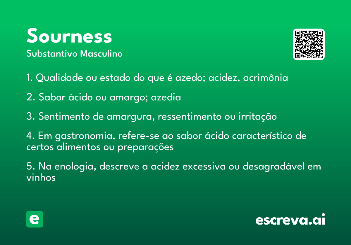 sourness