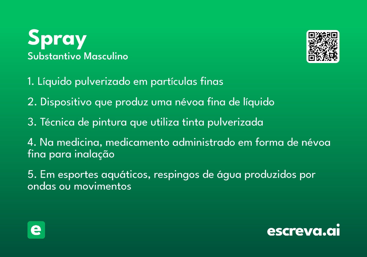 spray