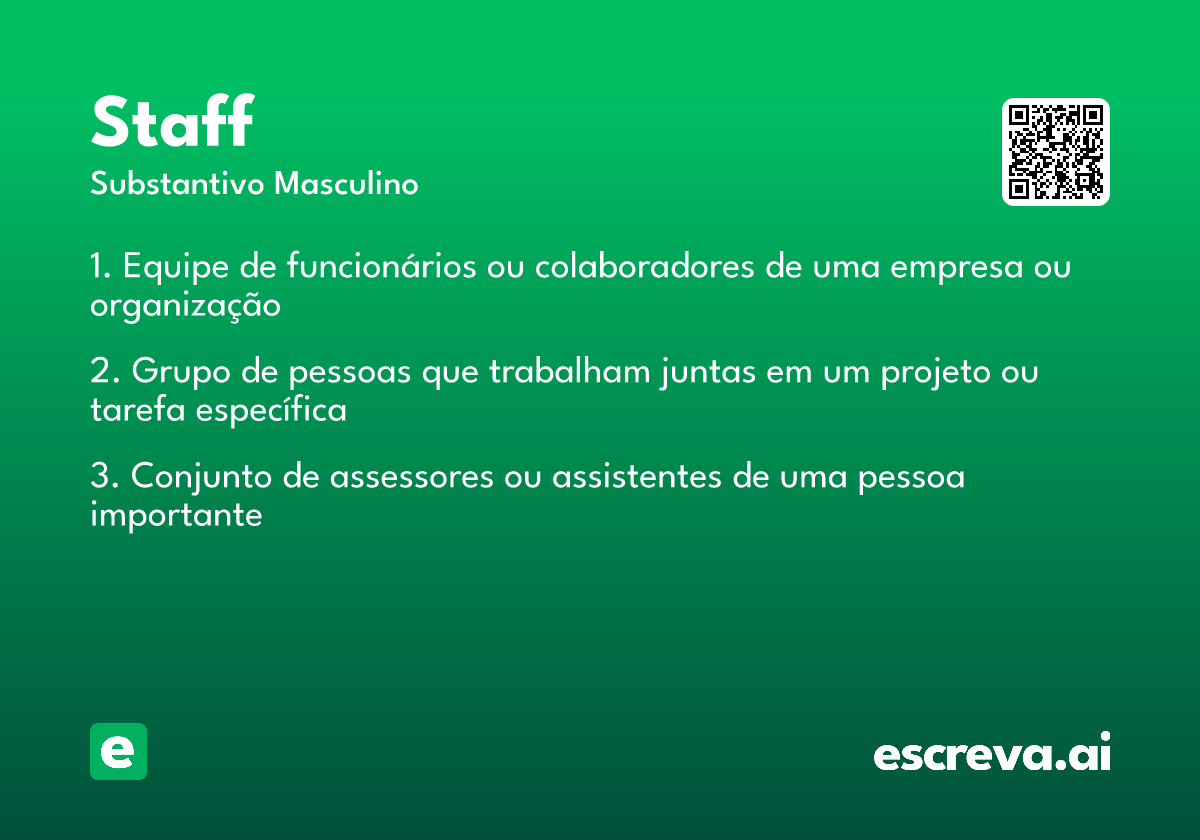 staff
