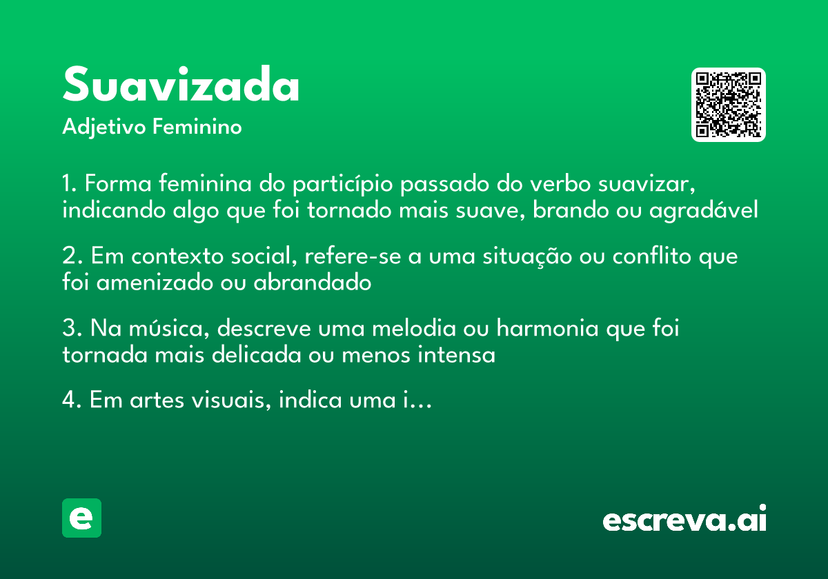 suavizada