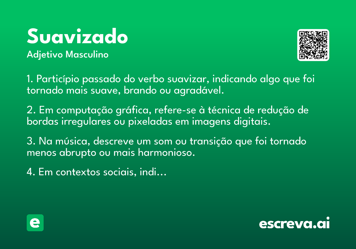 suavizado