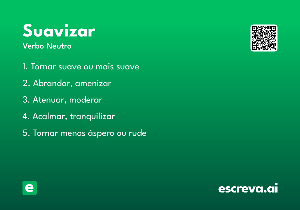 suavizar
