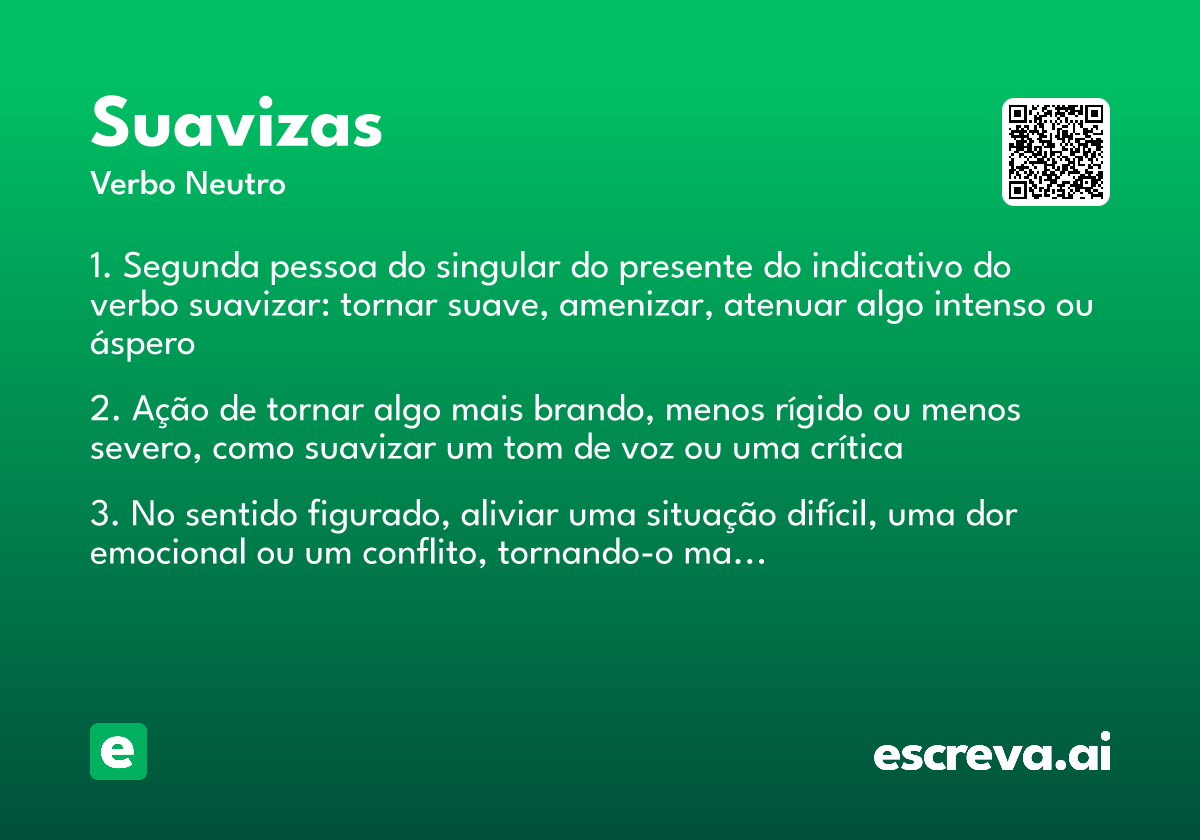 suavizas