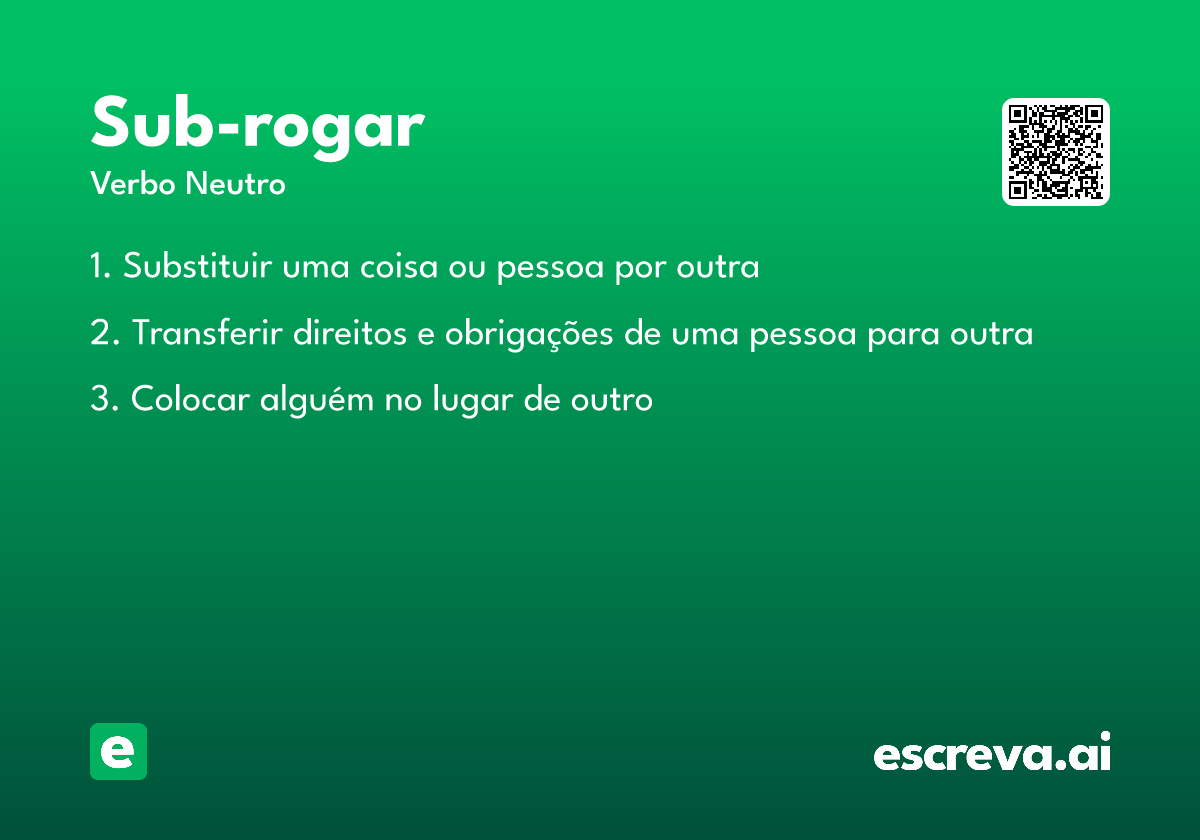 sub-rogar