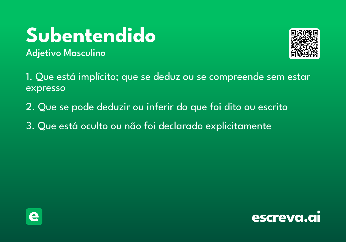 subentendido