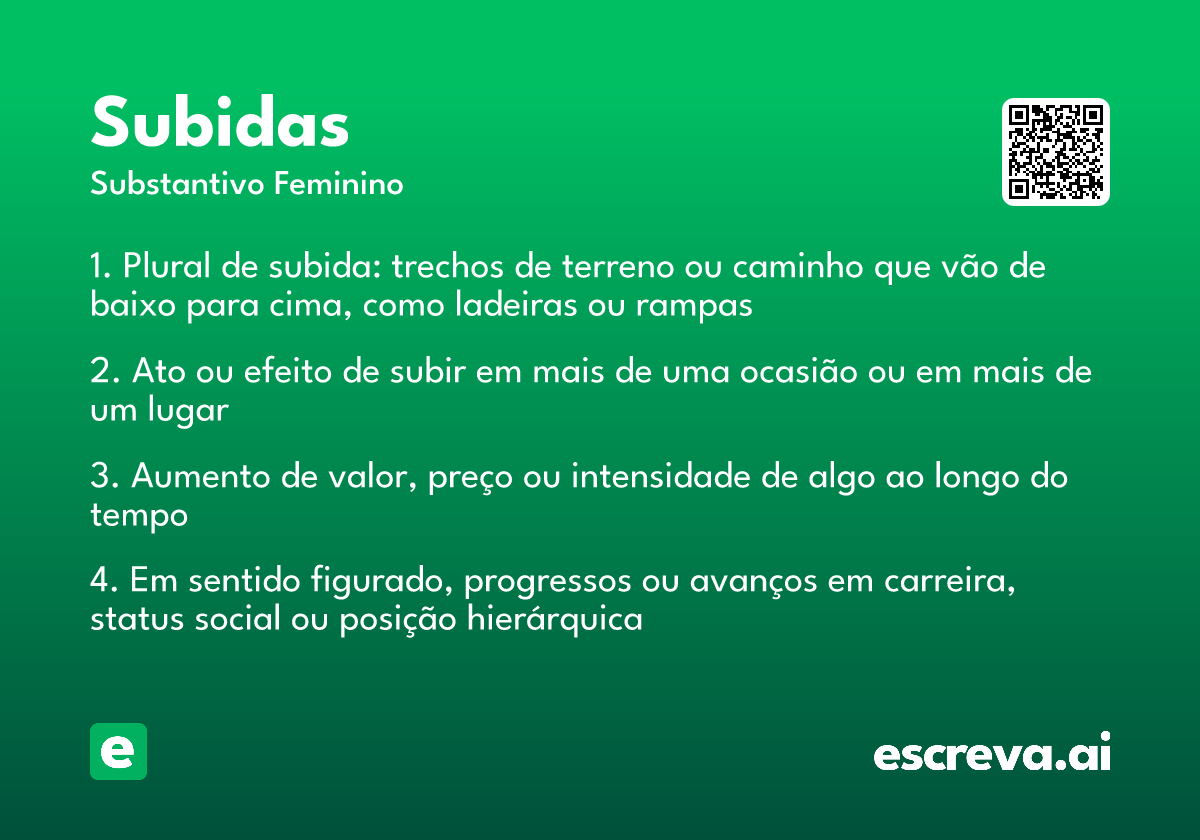 subidas